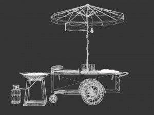 Avika Patongko Cart 3D Model