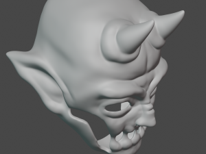 Demon 3D Принт Модель