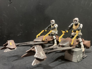Star Wars speederbike handlebar 3D-Druckmodell