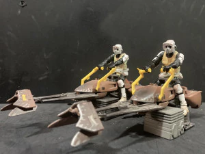 Guiador de speederbike Star Wars Modelo de Impressão 3D