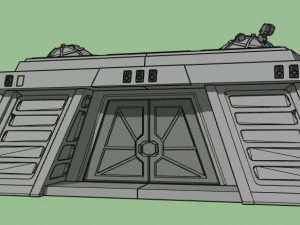 Зоряні війни Endor Bunker Diorama 3D Принт Модель