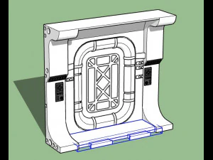 Star Wars Tantive IV Add-on 3D Print Model