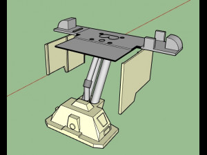 Star Wars Tydirium Landing Gear 3D 打印模型