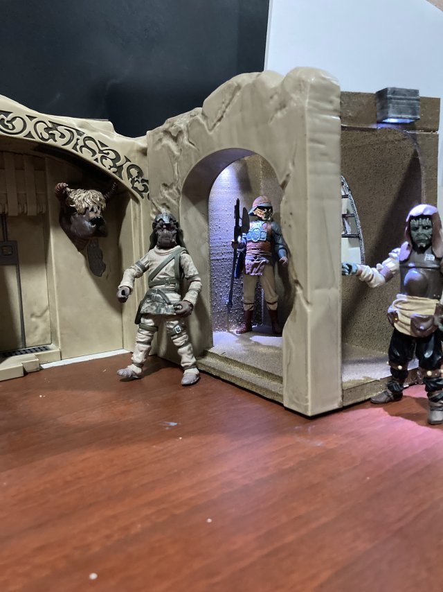 Star Wars add on for Jabba Palace playset 3D in