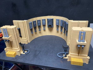 Star Wars Theed Hangar Diorama Modelo de Impressão 3D