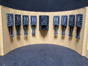 Star Wars Theed Hangar Diorama Modelo de Impressão 3D