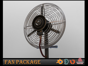 FAN PACKAGE 3D Model