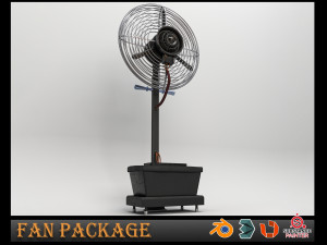 FAN PACKAGE 3D Model