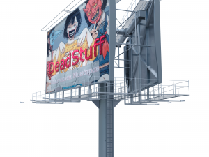 Billboard 3D Model