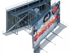 Billboard 3D Model