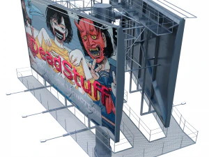 Billboard 3D Model