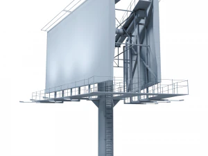 Billboard 3D Model