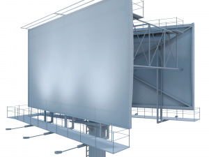 Billboard 3D Model