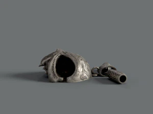 Skull pendant 3D Print Model