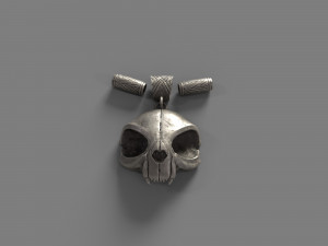 Skull 3D Print Model