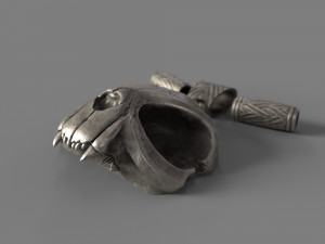Skull 3D Print Model