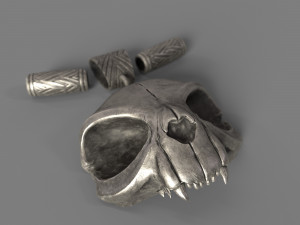 Skull 3D Print Model