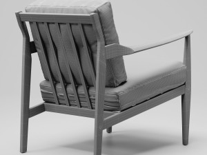 Undra Lounge Chair Model 3D