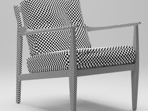 Undra Lounge Chair Model 3D