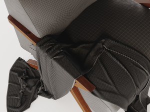 Weldon Accent Chair 3D Модель