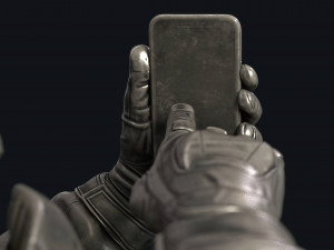 Captain cat - phone holder 3D Print Model