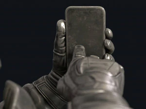 Captain cat - phone holder 3D Print Model