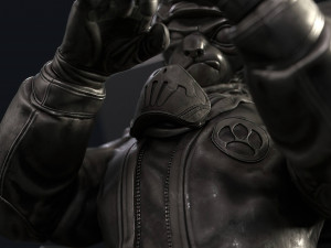 Captain cat - phone holder 3D Print Model