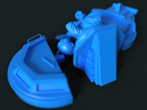Captain cat - phone holder 3D Print Model
