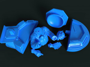 Captain cat - phone holder 3D Print Model