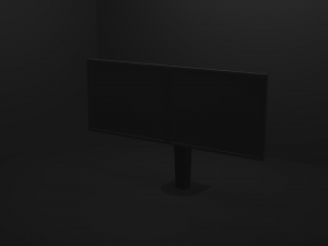 Dual Monitor 3D Модель