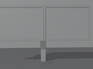 Dual Monitor 3D Модель