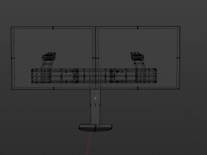 Dual Monitor 3D Модель