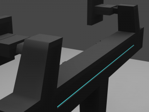 Dual Monitor Stand Model 3D