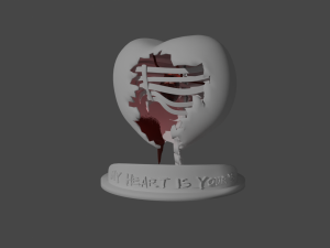 My heart is yours 3D Модель
