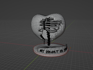 My heart is yours 3D Модель