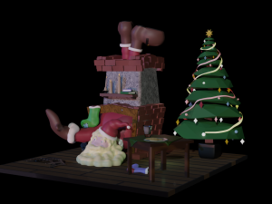 Santa Claus Modèle 3D