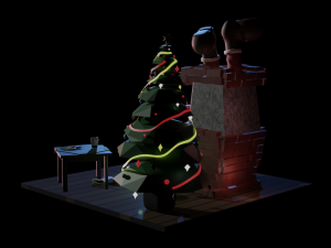 Santa Claus 3Dモデル