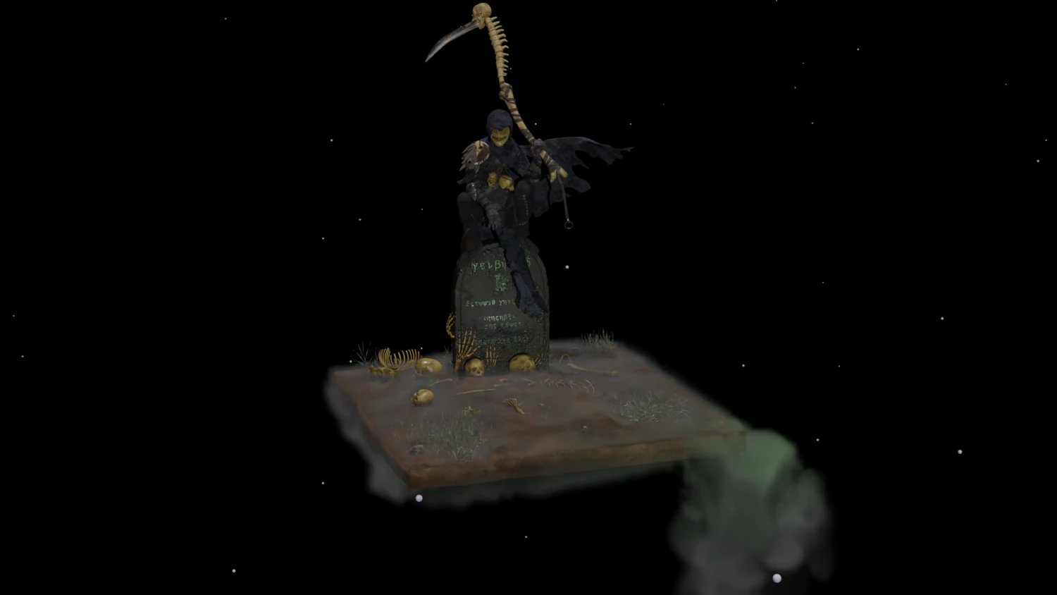 Reaper 3D Model .c4d .max .obj .3ds .fbx .stl .blend