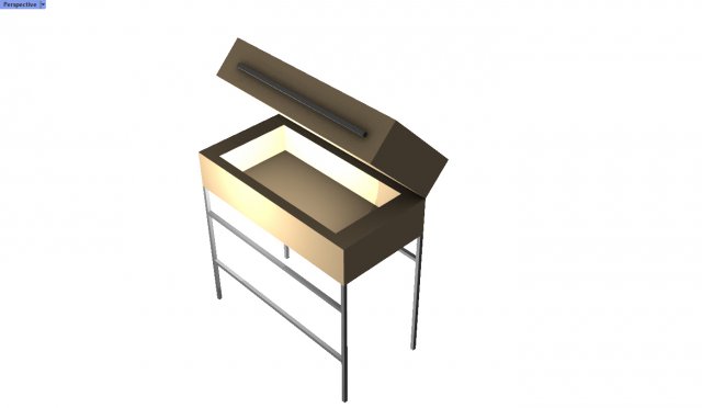Glass Fusion Furnace Modello 3D .c4d .max .obj .3ds .fbx .stl .blend 