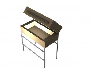 Glass Fusion Furnace 3D Model