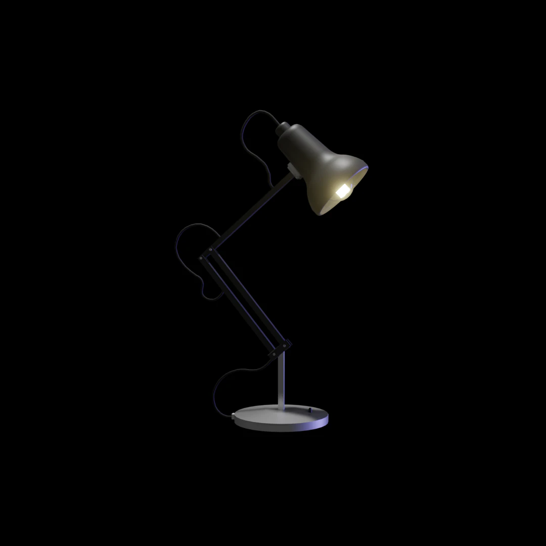 Lamp 3D Model .c4d .max .obj .3ds .fbx .stl .blend