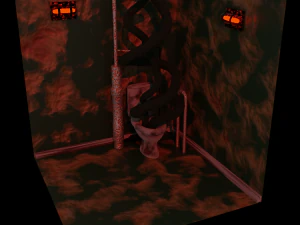 Quarto assustador Modelo 3D