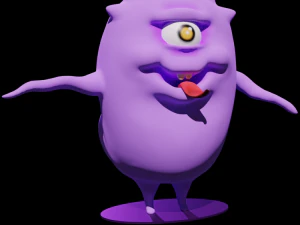 Bayi monster Model 3D