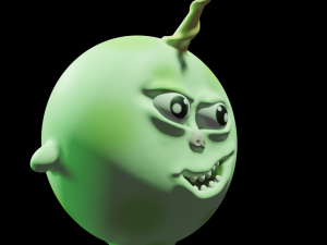 Baby monster 3D-Modell