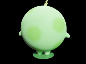 Baby monster 3D-Modell