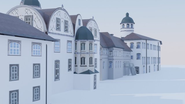 3d church-castel building collection pack 3D Model .c4d .max .obj .3ds .fbx .stl .blend 