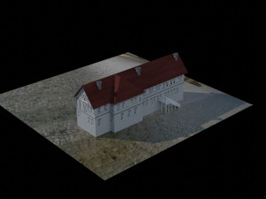 3d church-castel building collection pack 3D Model