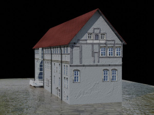3d church-castel building collection pack 3D Model