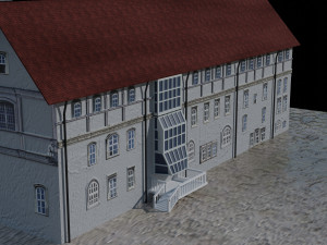 3d church-castel building collection pack 3D Model