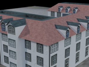 3d church-castel building collection pack 3D Model